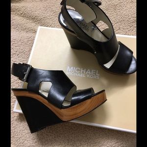 Michael Kors Carla Platform Wedges